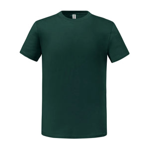 T-shirt Essential Cotton T verde / S - personalizzabile con logo