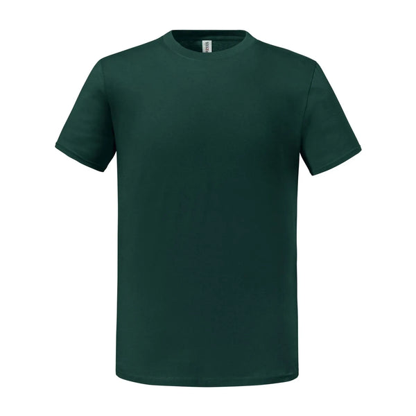 T-shirt Essential Cotton T verde / S - personalizzabile con logo
