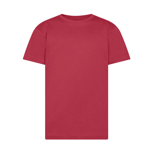 T-shirt Evolution Kids rosso / 0/0 - personalizzabile con logo