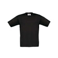 T-shirt Exact 150 Bimbo nero / 1-2 - personalizzabile con logo