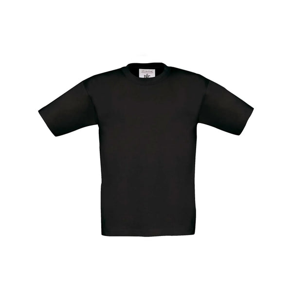 T-shirt Exact 190 Bimbo nero / 3-4 - personalizzabile con logo