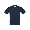 T-shirt Exact V-Neck blu / S - personalizzabile con logo