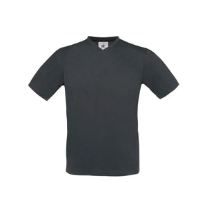 T-shirt Exact V-Neck grigio / S - personalizzabile con logo