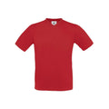 T-shirt Exact V-Neck rosso / S - personalizzabile con logo