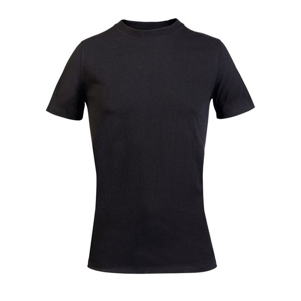 T-shirt Explorer  Unisex Nero Riciclato / XS - personalizzabile con logo