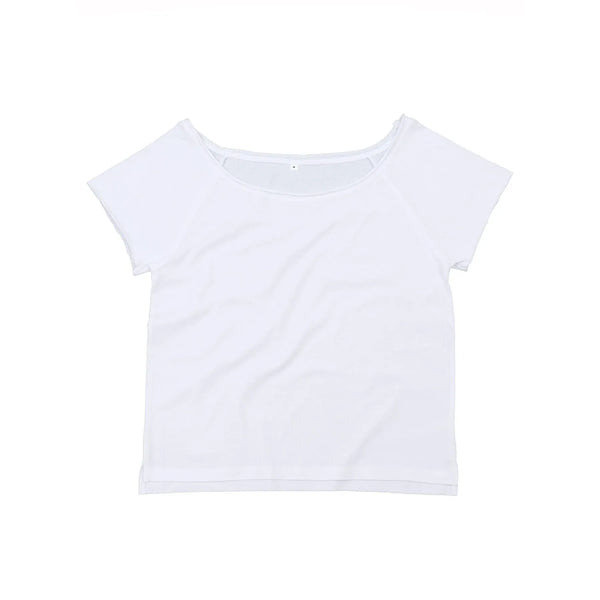 T-shirt Flash Dance T bianco / S - personalizzabile con logo