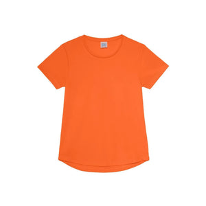 T-shirt Girlie Cool T arancione / XS - personalizzabile con logo