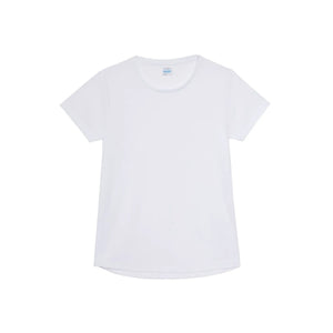 T-shirt Girlie Cool T bianco / XS - personalizzabile con logo