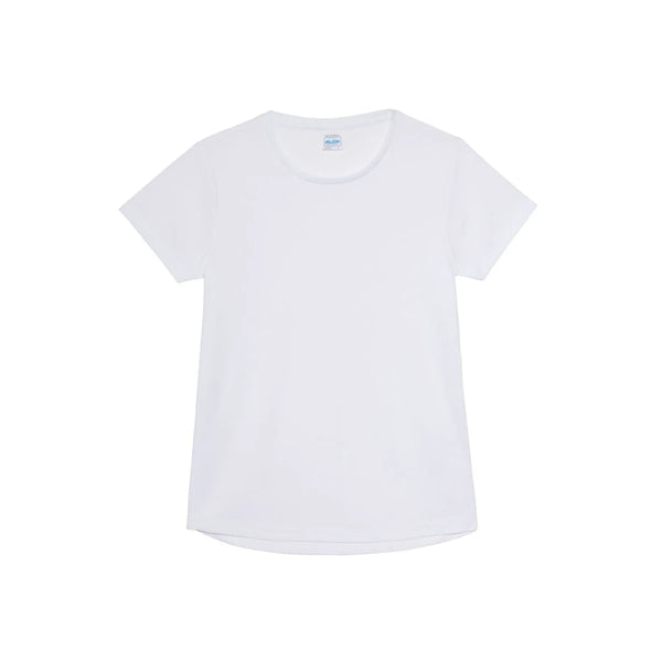 T-shirt Girlie Cool T bianco / XS - personalizzabile con logo