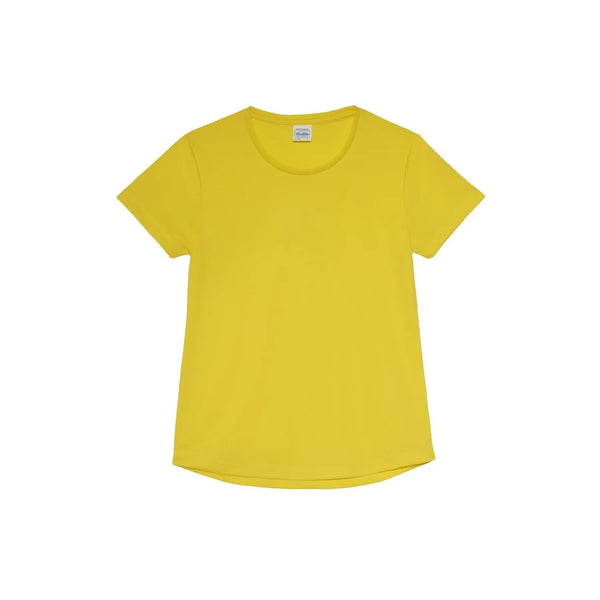 T-shirt Girlie Cool T giallo / XS - personalizzabile con logo