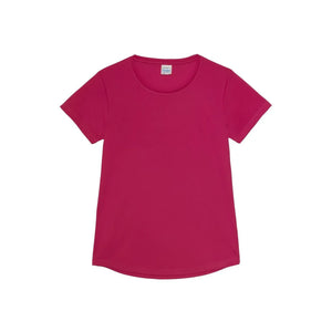 T-shirt Girlie Cool T hot pink / XS - personalizzabile con logo