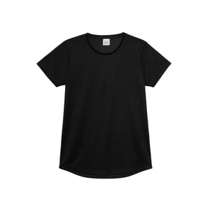 T-shirt Girlie Cool T nero / XS - personalizzabile con logo