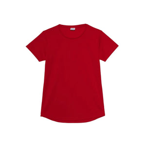 T-shirt Girlie Cool T rosso / XS - personalizzabile con logo