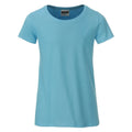 T-shirt Girls Basic-t azzurro / XS - personalizzabile con logo