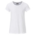 T-shirt Girls Basic-t bianco / XS - personalizzabile con logo