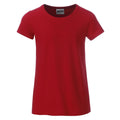 T-shirt Girls Basic-t rosso / XS - personalizzabile con logo