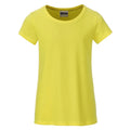 T-shirt Girls Basic-t yellow / XS - personalizzabile con logo