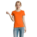 T-Shirt Imperial Donna 190 Arancione / S - personalizzabile con logo