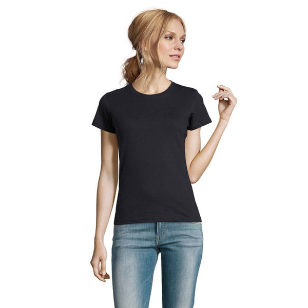 T-Shirt Imperial Donna 190 Blu Navy / S - personalizzabile con logo