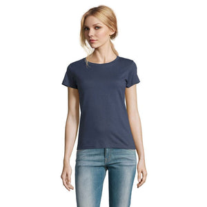 T-Shirt Imperial Donna 190 Denim / S - personalizzabile con logo