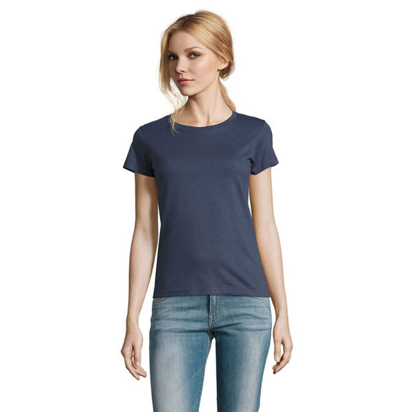 T-Shirt Imperial Donna 190 Denim / S - personalizzabile con logo