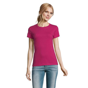 T-Shirt Imperial Donna 190 fucsia / S - personalizzabile con logo
