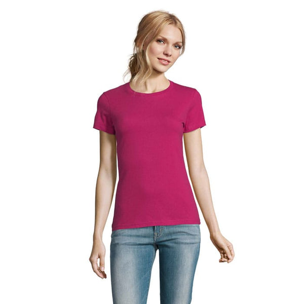 T-Shirt Imperial Donna 190 fucsia / S - personalizzabile con logo