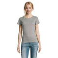 T-Shirt Imperial Donna 190 Grigio Melange / S - personalizzabile con logo