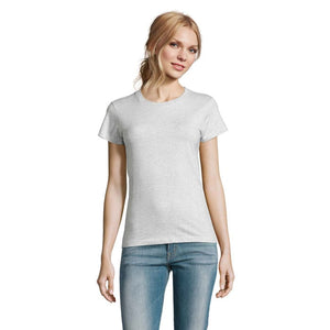 T-Shirt Imperial Donna 190 grigio / S - personalizzabile con logo