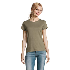 T-Shirt Imperial Donna 190 Kaki / S - personalizzabile con logo