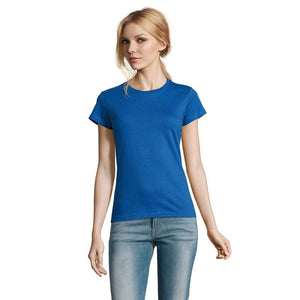 T-Shirt Imperial Donna 190 royal / S - personalizzabile con logo