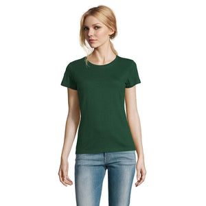 T-Shirt Imperial Donna 190 Verde Bottiglia / S - personalizzabile con logo