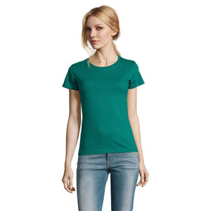 T-Shirt Imperial Donna 190 verde / S - personalizzabile con logo