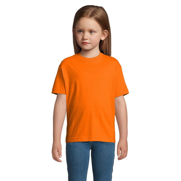 T-Shirt Imperial Kids  190G Arancione / M - personalizzabile con logo