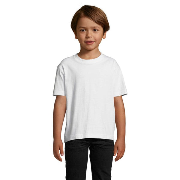 T-Shirt Imperial Kids  190G Bianco / M - personalizzabile con logo