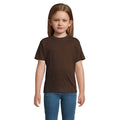 T-Shirt Imperial Kids  190G marrone / M - personalizzabile con logo