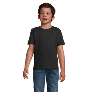 T-Shirt Imperial Kids  190G nero / M - personalizzabile con logo