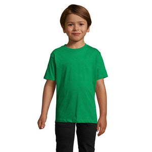 T-Shirt Imperial Kids  190G verde / M - personalizzabile con logo