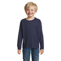 T-Shirt Imperial Lsl Kids blu navy / L - personalizzabile con logo