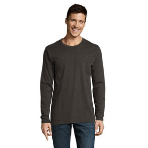 T-Shirt Imperial Lsl Uomo Antracite Melange / S - personalizzabile con logo