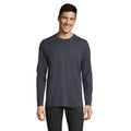 T-Shirt Imperial Lsl Uomo grigio scuro / S - personalizzabile con logo