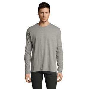 T-Shirt Imperial Lsl Uomo grigio / XS - personalizzabile con logo
