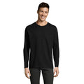 T-Shirt Imperial Lsl Uomo nero / XS - personalizzabile con logo