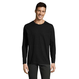 T-Shirt Imperial Lsl Uomo nero / XS - personalizzabile con logo