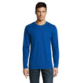 T-Shirt Imperial Lsl Uomo royal / S - personalizzabile con logo
