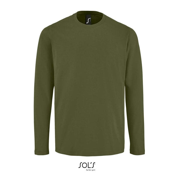 T-Shirt Imperial Lsl Uomo verde / XS - personalizzabile con logo
