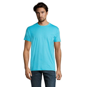 T-Shirt Imperial Uomo 190 Blu Atollo / S - personalizzabile con logo