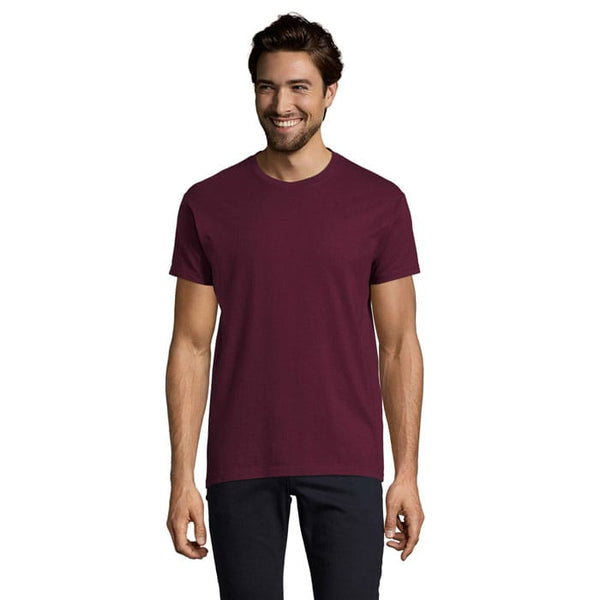 T-Shirt Imperial Uomo 190 bordeaux / S - personalizzabile con logo