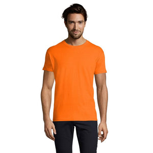 T-Shirt Imperial Uomo 190 colori accesi Arancione / XS - personalizzabile con logo