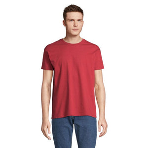 T-Shirt Imperial Uomo 190 colori accesi Folk Red Twin / S - personalizzabile con logo